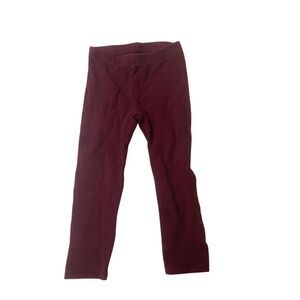 Toddler girls Burgundy Leggings